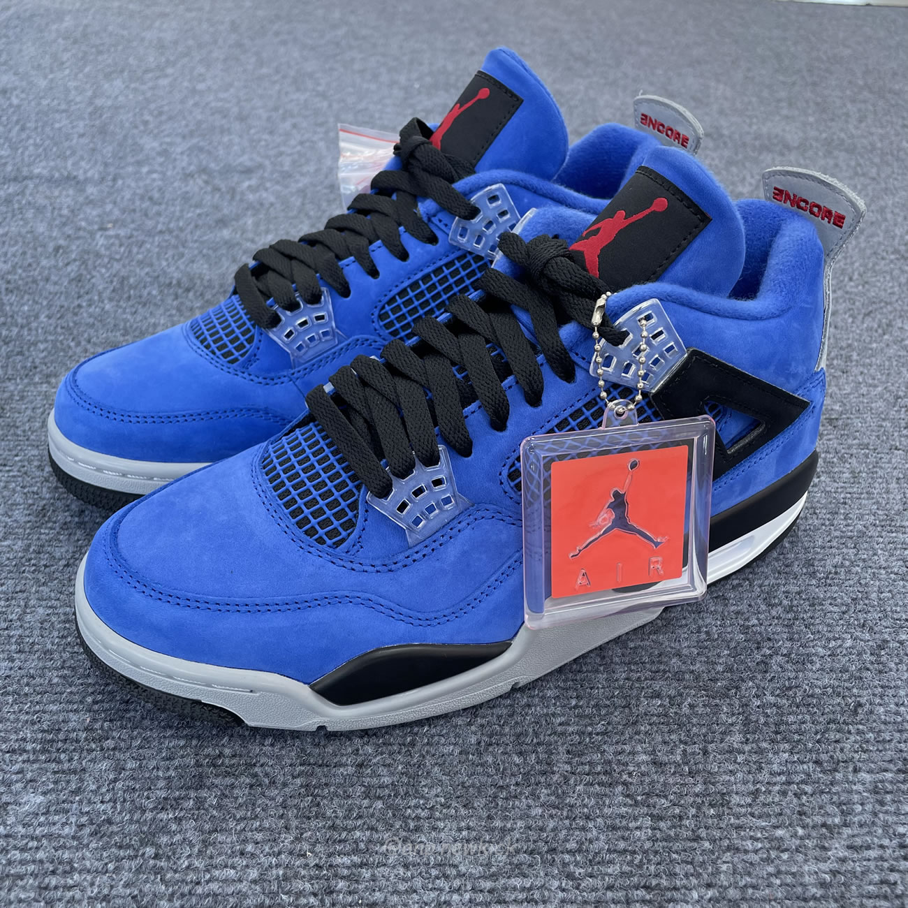 Air Jordan 4 Retro Eminem Encore Deep Royal Blue Black (6) - newkick.app